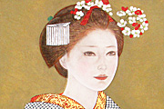 石本正 舞妓座像