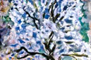 ピエール・ボナール 花咲くアーモンドの木
