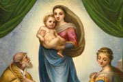 KPM システィーナの聖母(ラファエロ)